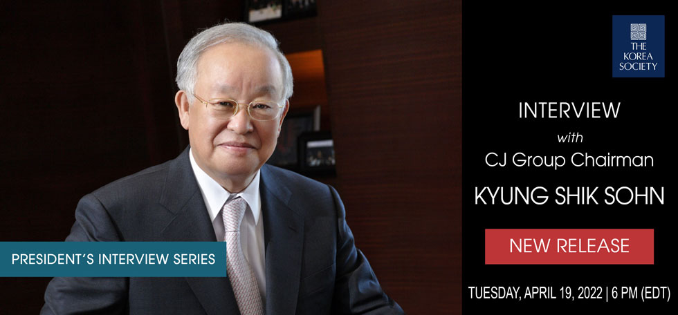 Interview with CJ Group Chairman Kyung Shik Sohn