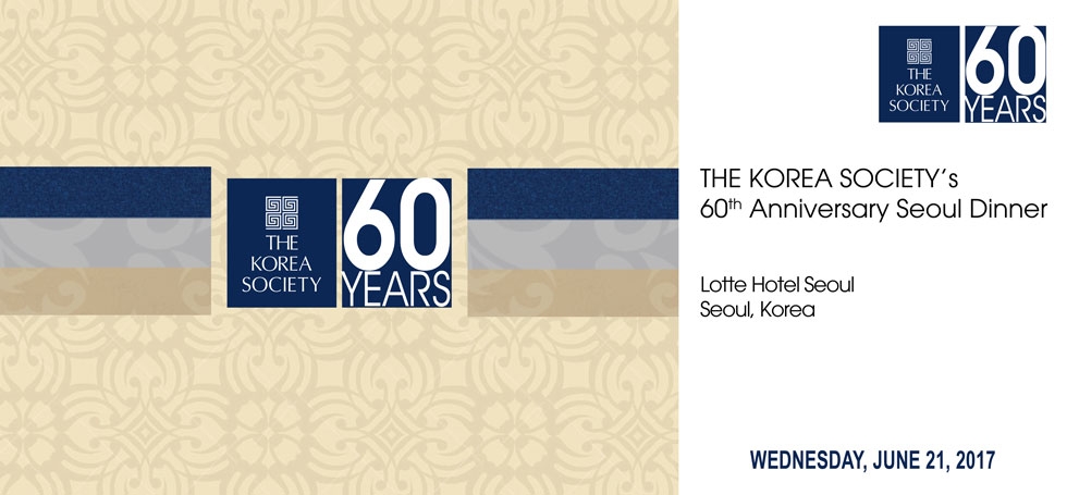 60th Anniversary Seoul Dinner