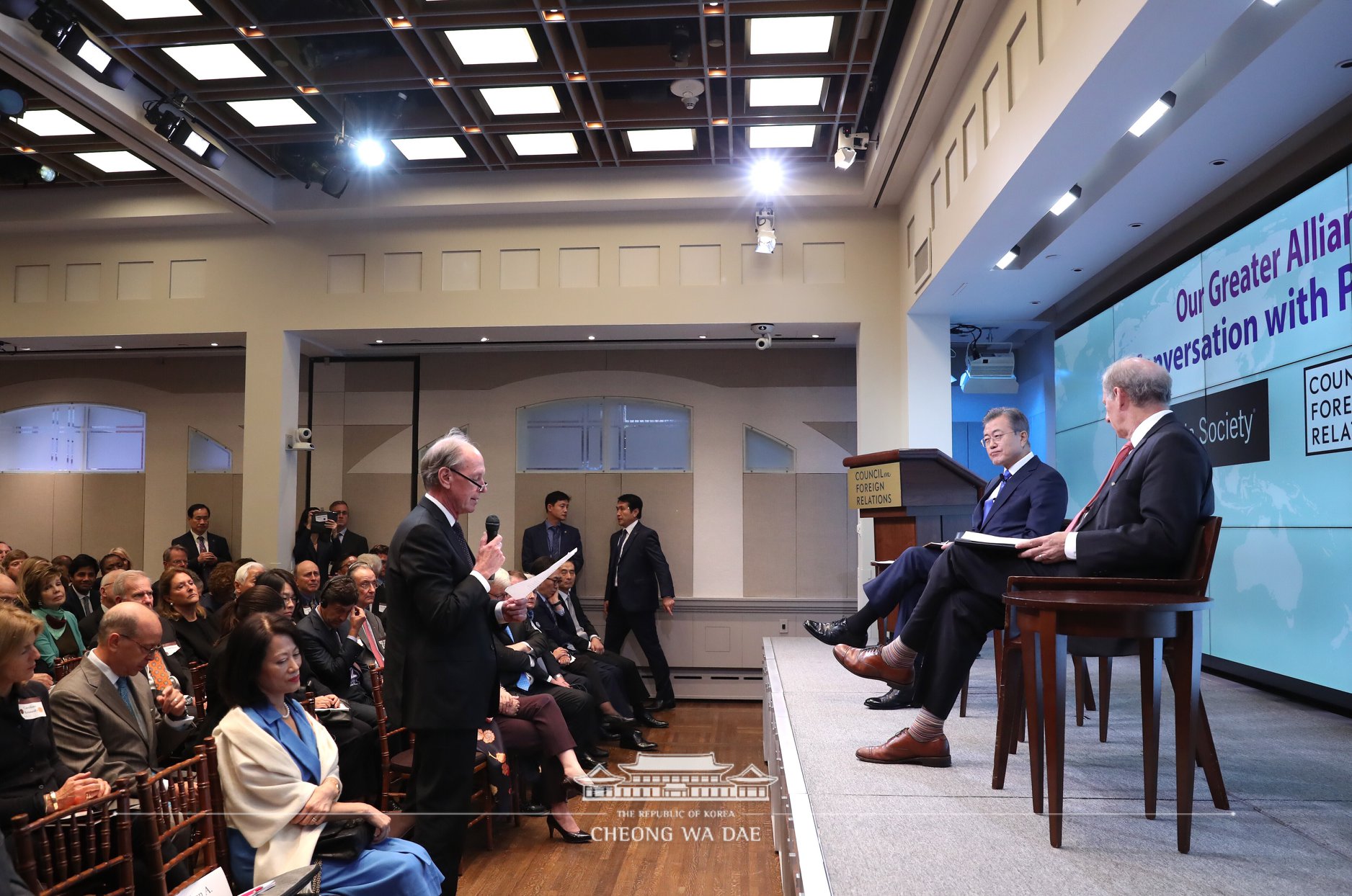 Our Greater Alliance, Making Peace: A Conversation with President Moon Jae-in